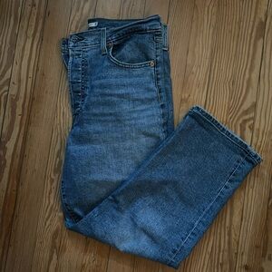 Levi Ribcage Straight Jeans
